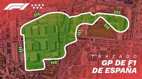 Plan du circuit de Formule 1 de Madrid, connu sous le nom de Madring, avec un tracé hybride de 5,47 km et 22 virages.